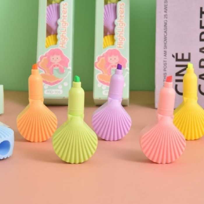 هایلایتر صدفی بسته 5 عددی