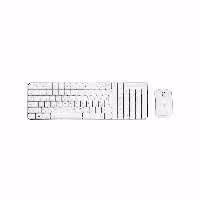 ماوس و کیبورد بی سیم بیاند مدل  Keyboard and Mouse Beyond BMK-2260 RF White