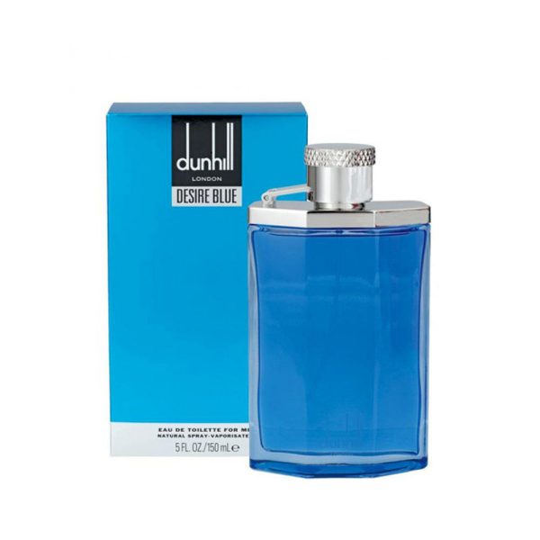 ادو تویلت مردانه دانهیل لاندن مدل Desire Blue حجم 150 میلی لیتر