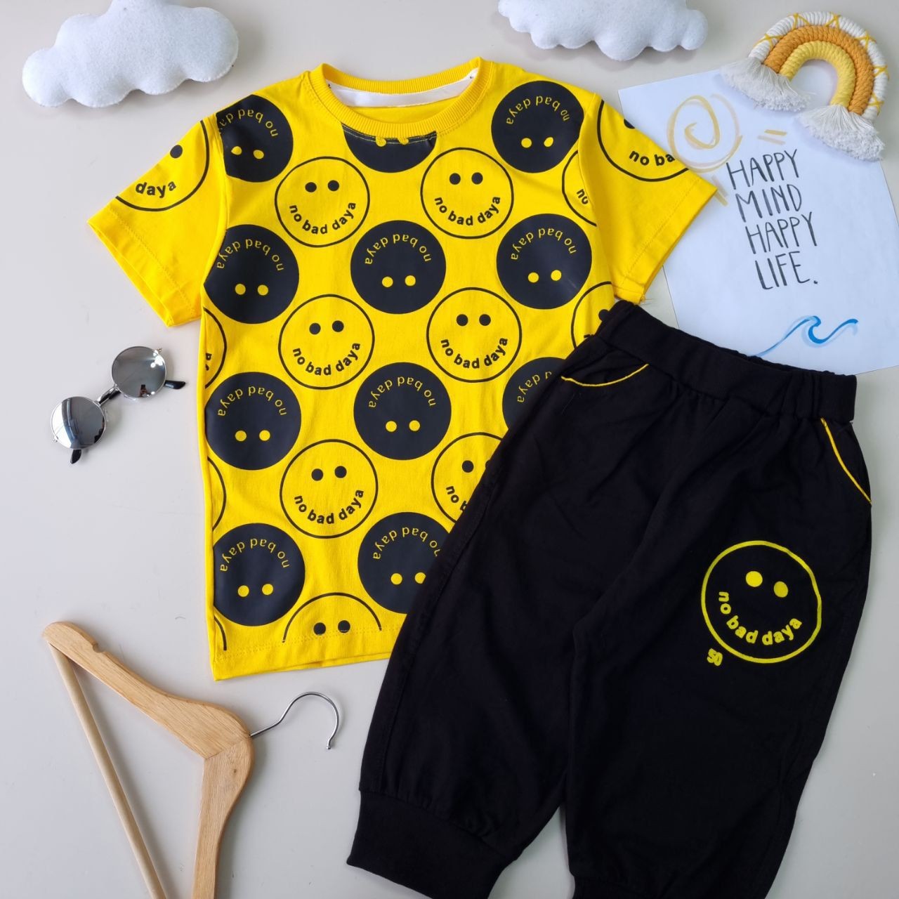 تیشرت و شلوارک پسرانه لبخند