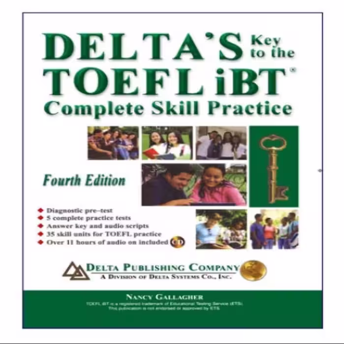 Deltas Key To TOEFL IBT 4th Edition کتاب