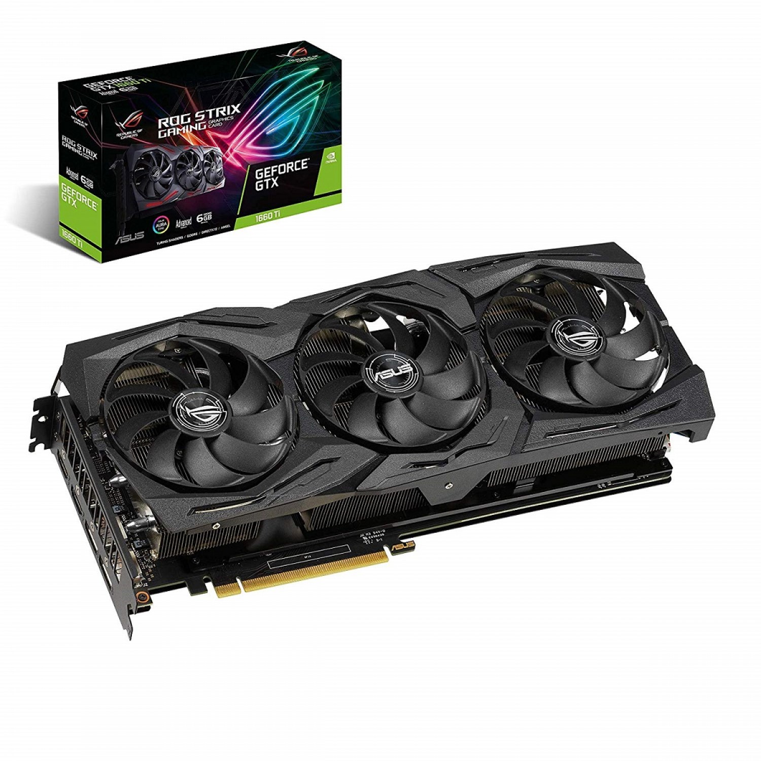 کارت گرافیک ایسوس مدل ASUS ROG STRIX Geforce GTX 1660 Super Advanced