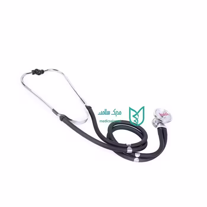 گوشی پزشکی بریسک مدل brisk TYS04 دو دیافگرام  گارانتی دار
