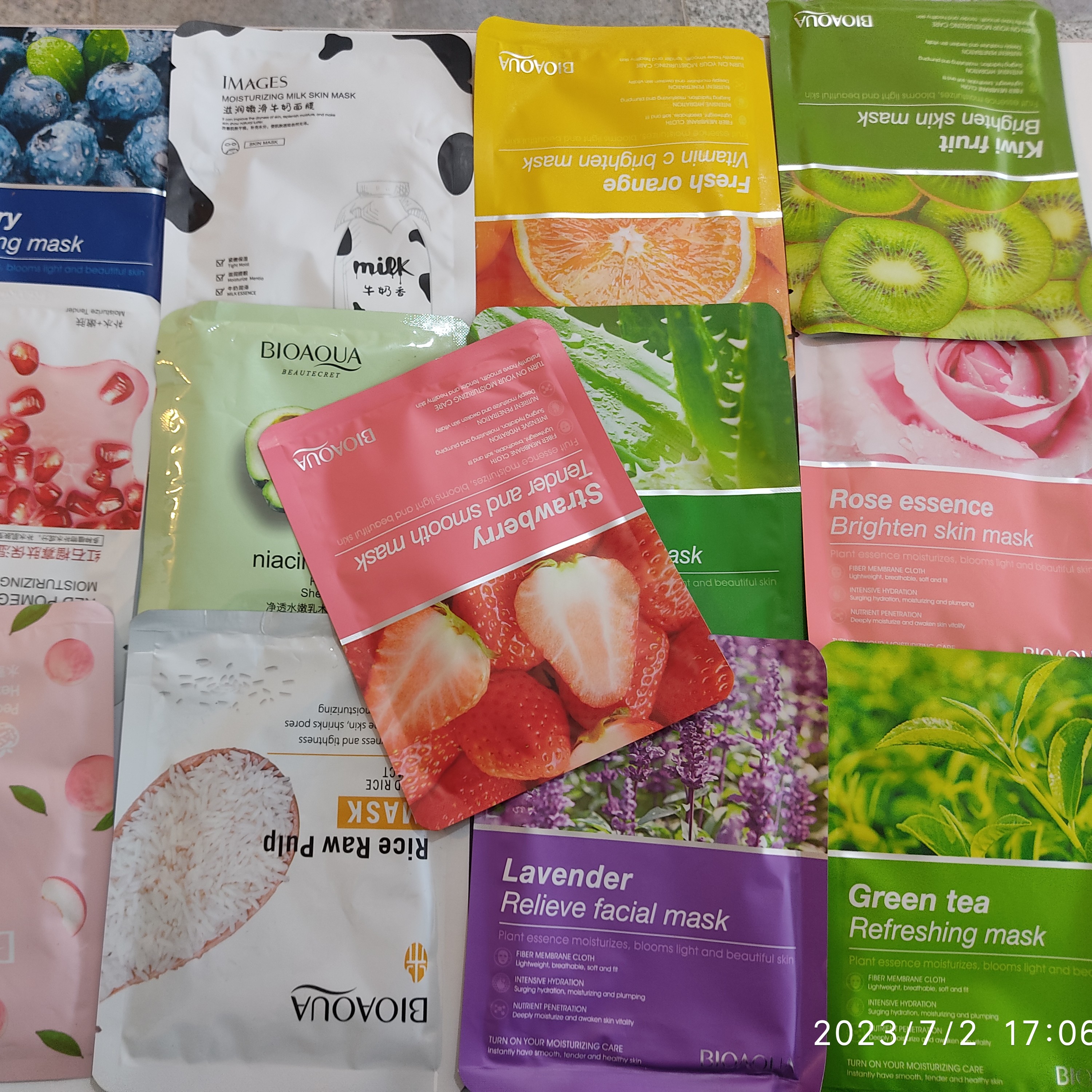 ماسک ورقه ای(پک 3 عددی انتخابی)