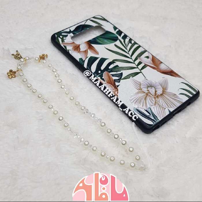 آویز موبایل سفید مدل ایفل ماه فام