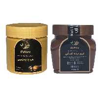 پک کره بادام زمینی و کرم ارده فندقی نات لاین (ارسال رایگان) 