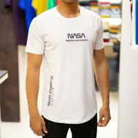 تیشرت مردانه پنبه اعلا طرح ناسا در سایز بندیl.xl.xxl.xxxlقواره کار کوچک هست به راهنمای سایز دقت کنید،سایز لارج نوجوانان