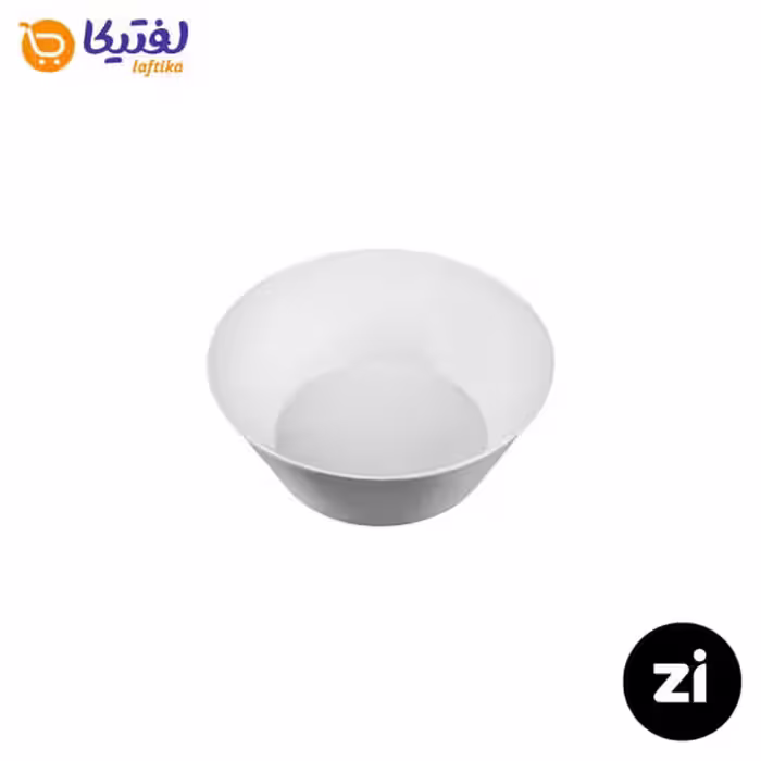 پیاله چینی زرین Zi فرم اس سفید سایز 9