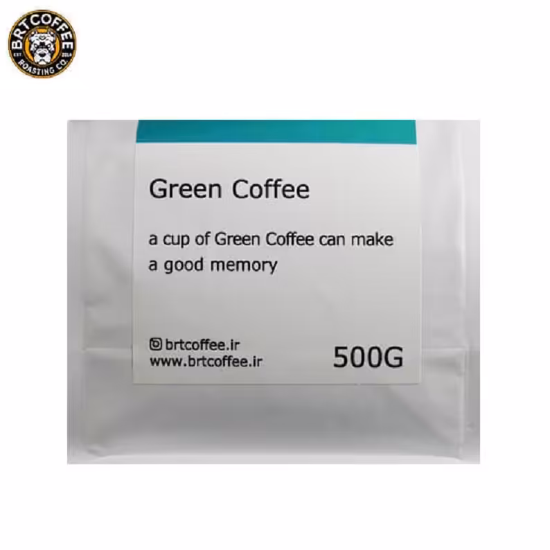 قهوه سبز بی آر تی 500 گرمی  