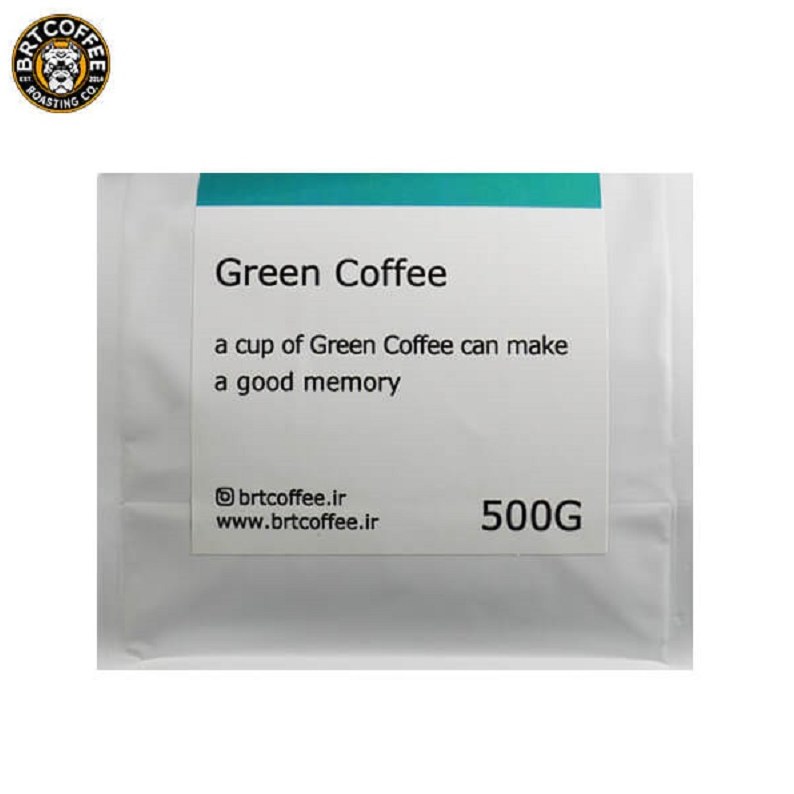قهوه سبز بی آر تی 500 گرمی  