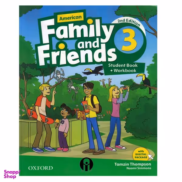 کتاب Family and Friends 3 اثر Tamzin Thompson و Naomi Simmons انتشارات الوندپویان