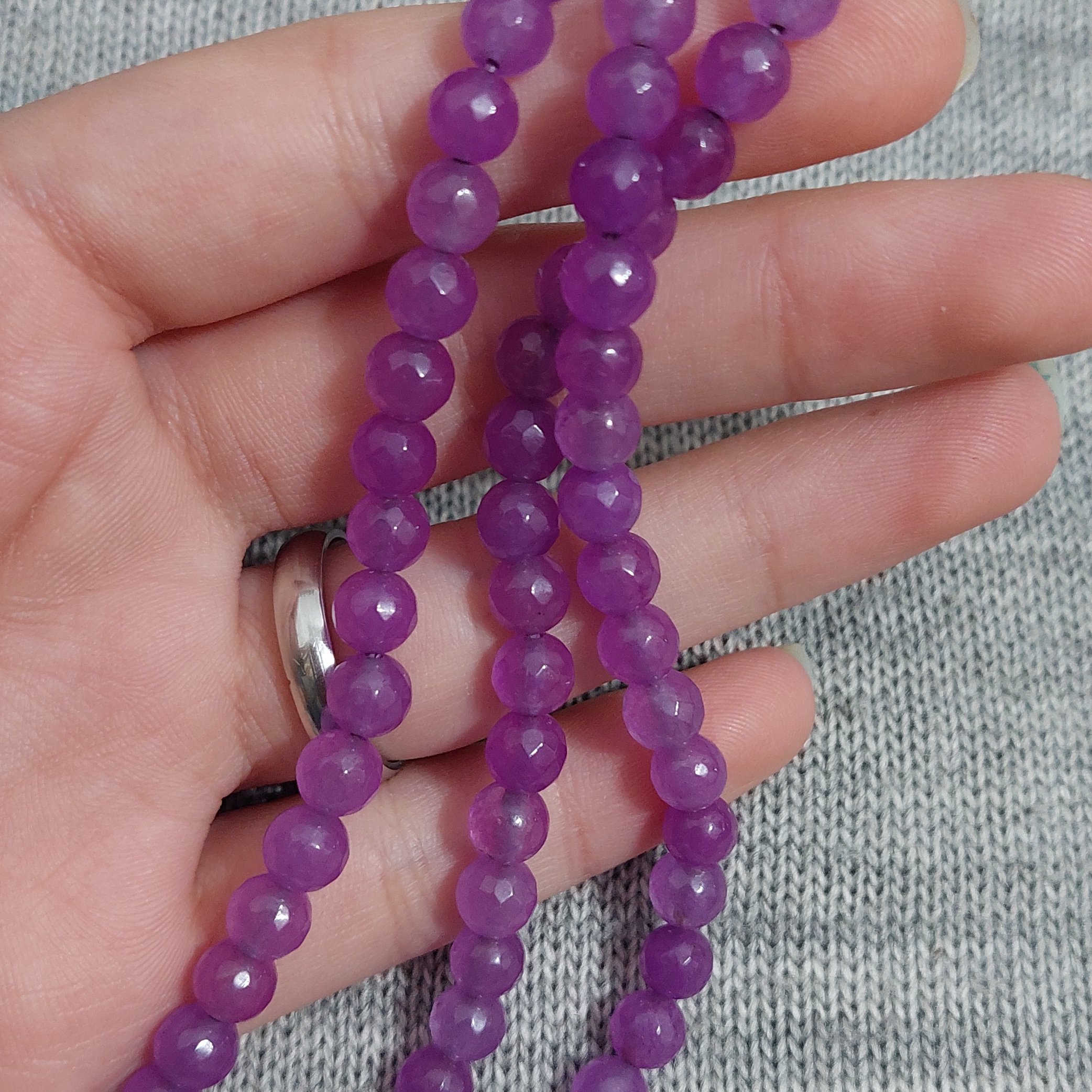 سنگ جید اصل بنفش