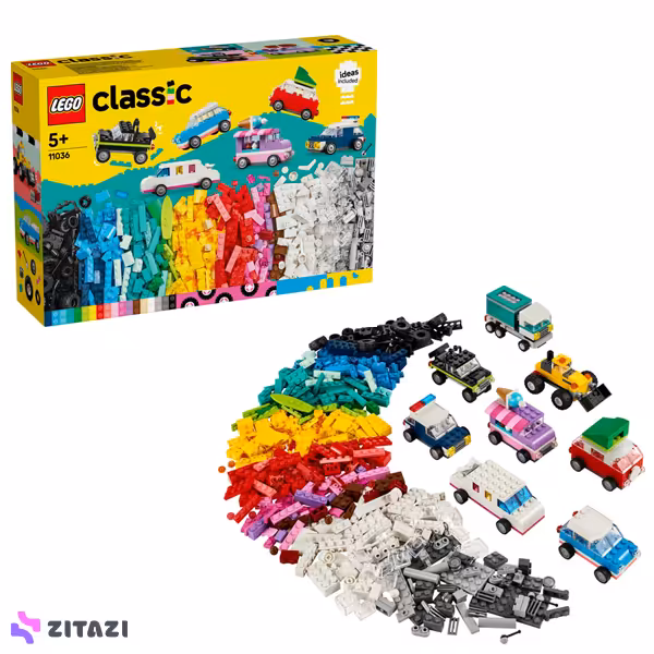 لگو سری کلاسیک مدل Creative Vehicles کد 11036