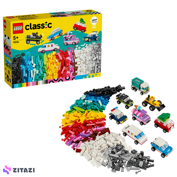 لگو سری کلاسیک مدل Creative Vehicles کد 11036