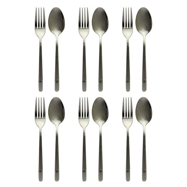 سرویس قاشق و چنگال 12 پارچه ام جی اس کد 22