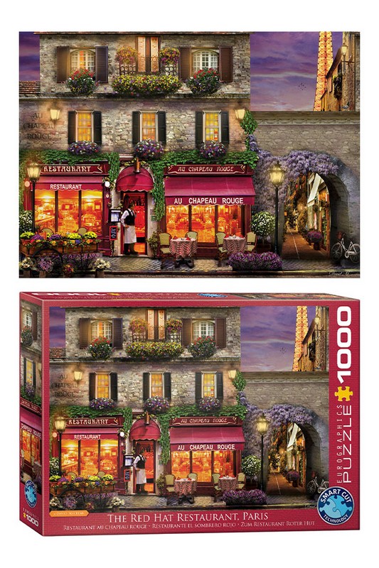 پازل the red hot restaurant paris 6000 0963 1000PCS
