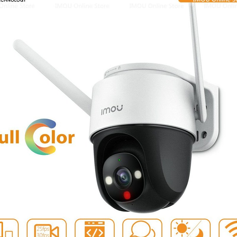 دوربین مداربسته چرخشی تحت شبکه وایفای آیمو داهوا مدل IPC-S42FP-D IPC-S42FP-D4MP