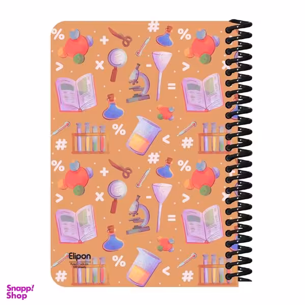 دفتر مشق 100 برگ الیپون کد 2431605