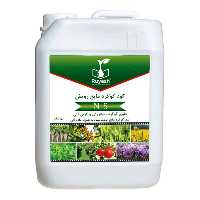 کود گوگرد مایع رویش سبز خاک اهورایی NS مخصوص ویژه آبیاری پسته و زعفران 5 لیتری
