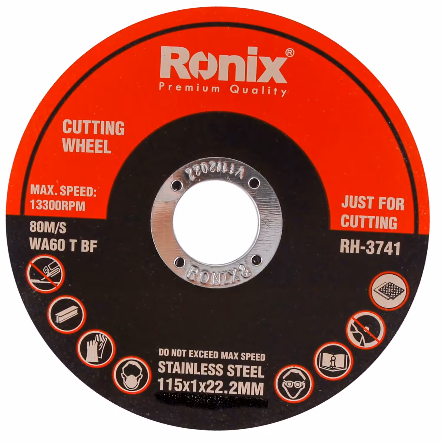 صفحه برش استیل 115 میلی متری رونیکس مدل RH-3741