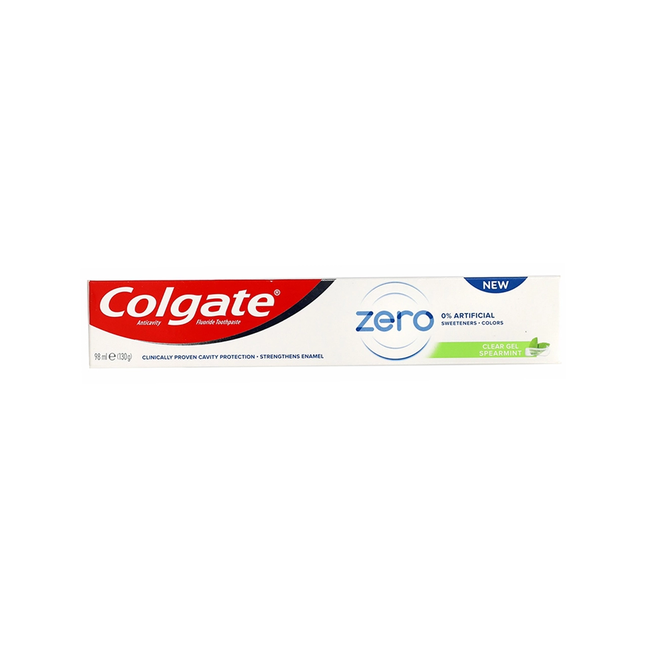 خمیر دندان مراقبتی نعنائی زیرو ( بدون رنگ و شیرین کننده مصنوعی ) 100 میل کولگیت - colgate