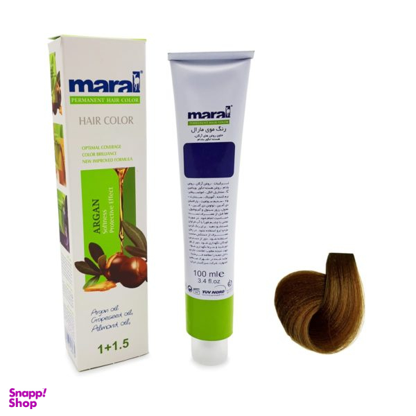 رنگ مو مارال (Maral) شماره 678 قهوه ای کاپوچینو حجم 100 میلیلیتر