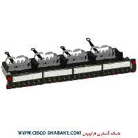 پچ پنل 19 اینچی لگراند دارای 24 پورت RJ45 نوع CAT6A STP