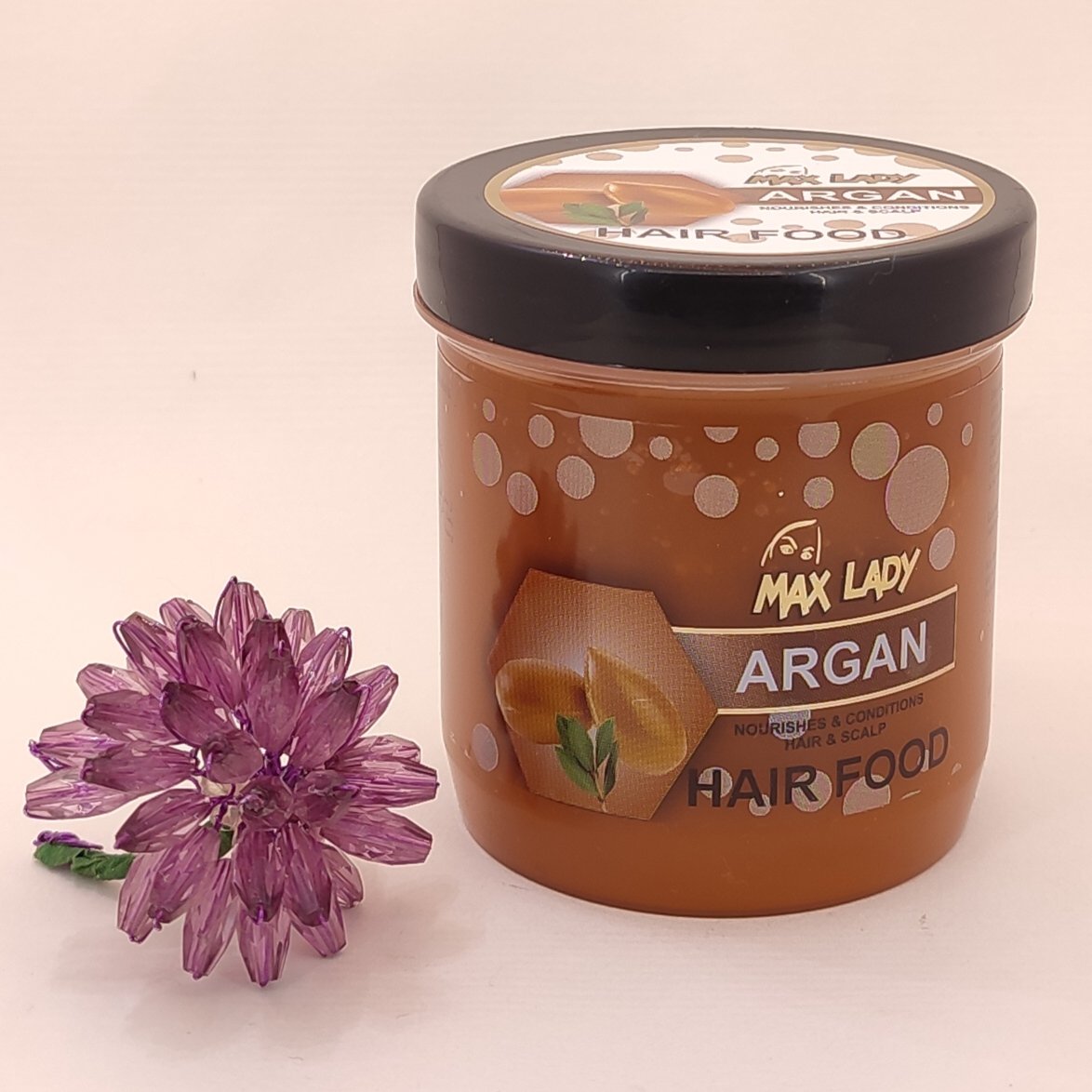 ژل HAIR FOOD از برند MAX LADY حاوی آرگان