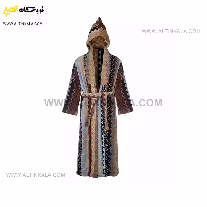 حوله پالتویی برق لامع طرح اسکار قهوه ای سایز 115