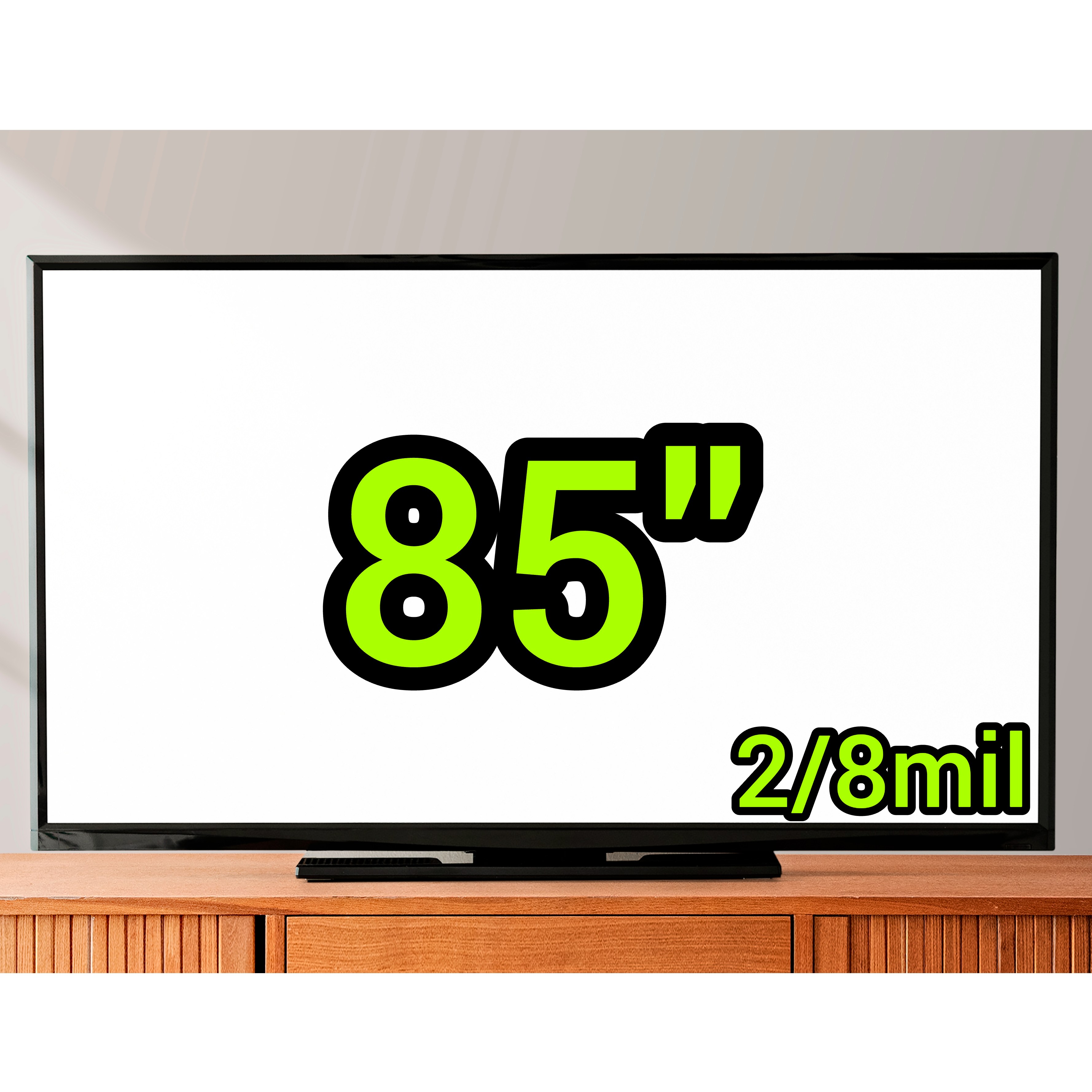 محافظ صفحه تلویزیون 85 اینچ تایوان2.8میل(ارسال پس کرایه)