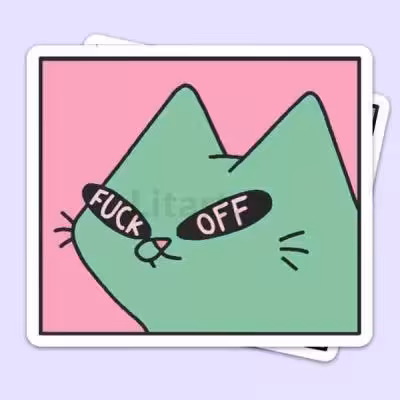 برچسب مات مدل گربه