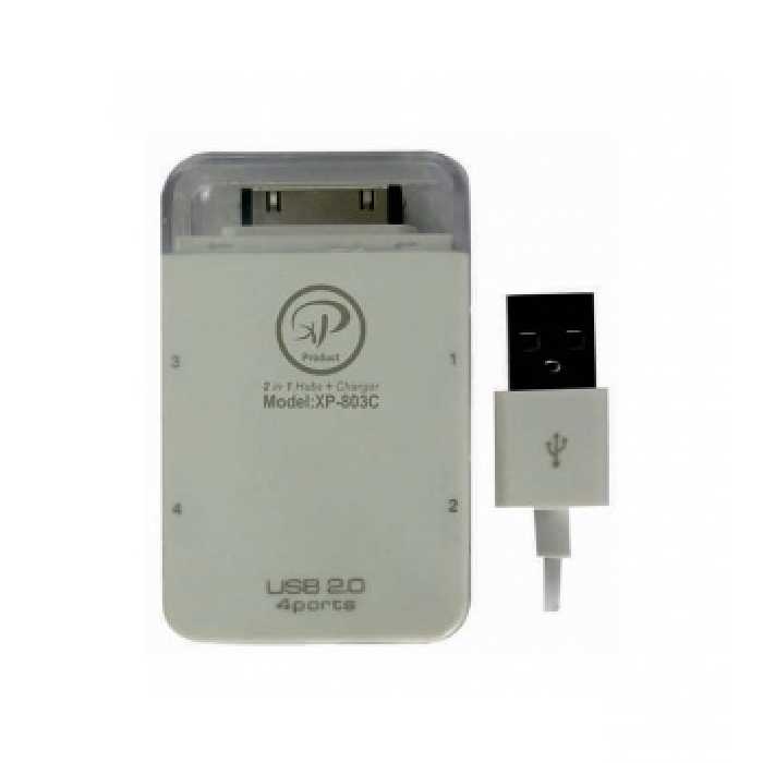 هاب یو اس بی وشارژر ایکس پی مدل 803