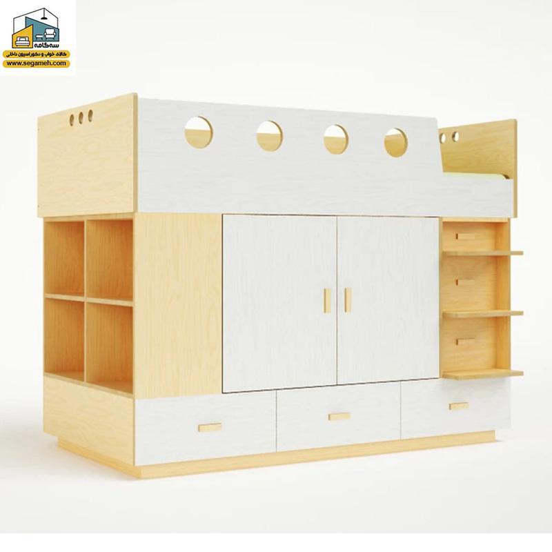 تخت خواب نوجوان کد BTP04