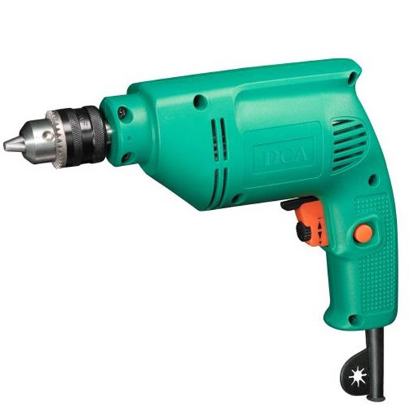 دریل سه نظام اتوماتیک 10 میلی متر 300 وات دی سی ای مدل AJZ10A