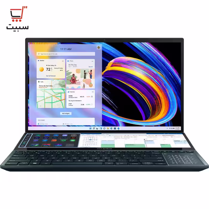 لپ تاپ 15.6 اینچی ایسوس مدل Zenbook Pro Duo UX582ZW OLED