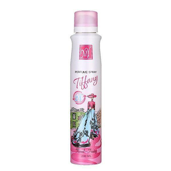 اسپری خوشبو کننده بدن زنانه مای مدل تیفانی حجم 200
My Tiffany Body Spray for Women 200 ml