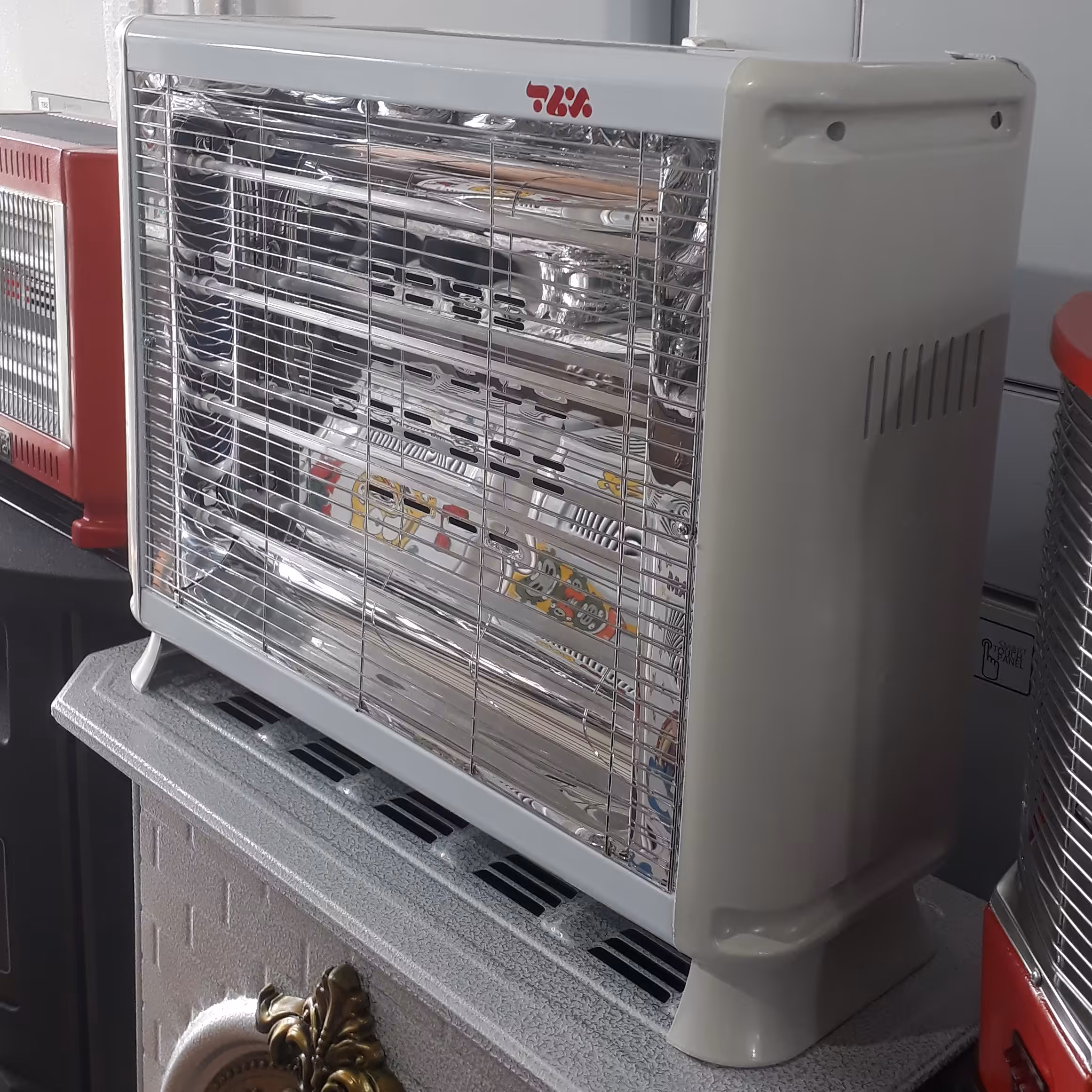 بخاری برقی 6لامپ برفاب مدل3000 فن هیتر Barfab با ضمانت