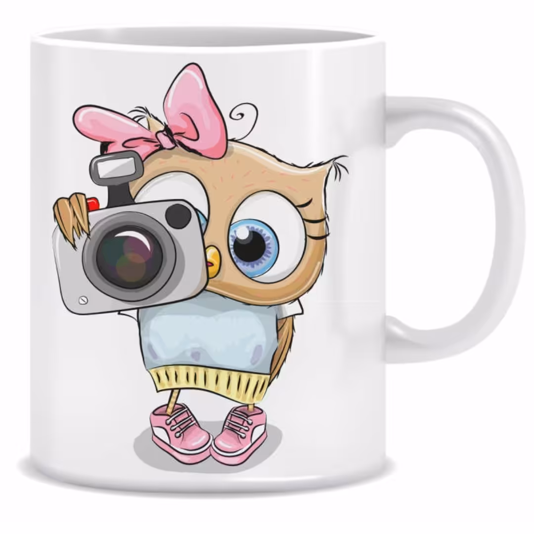 ماگ طرح جغد کد401