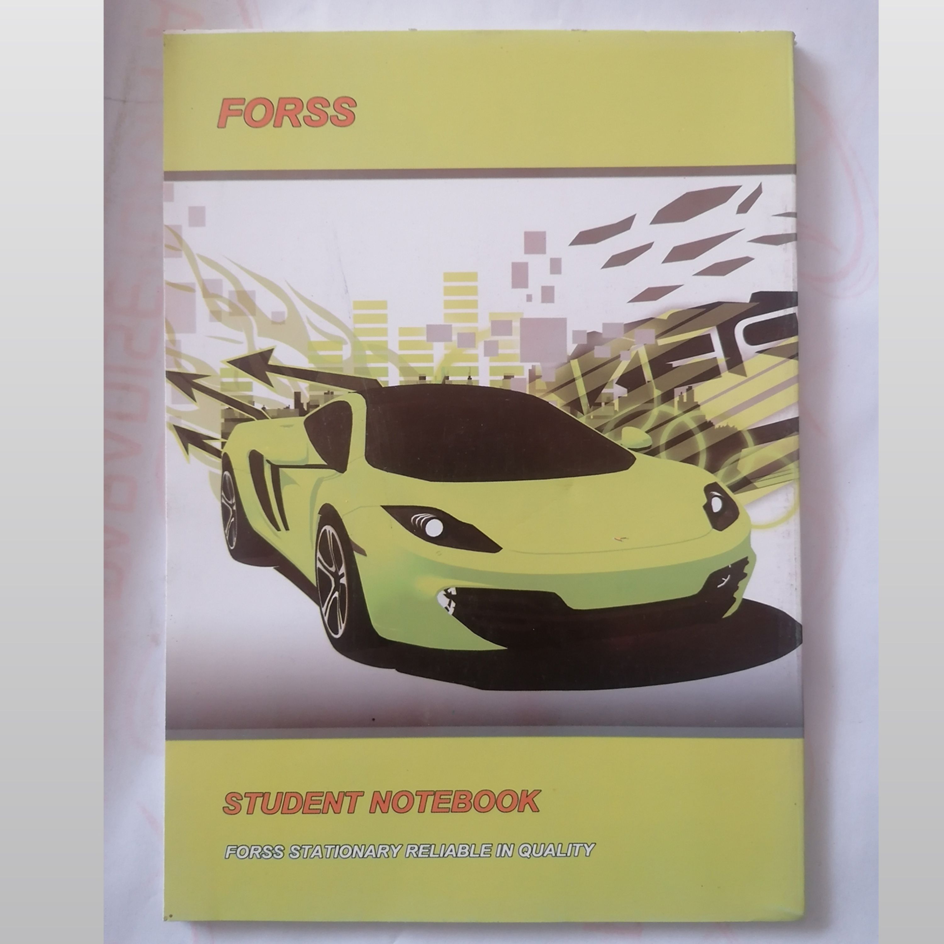 دفتر 60 برگ طرح Forss