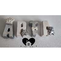 گیفت جشن اسم مدل حروف تکی با رنگبندی دلخواه و متنوع