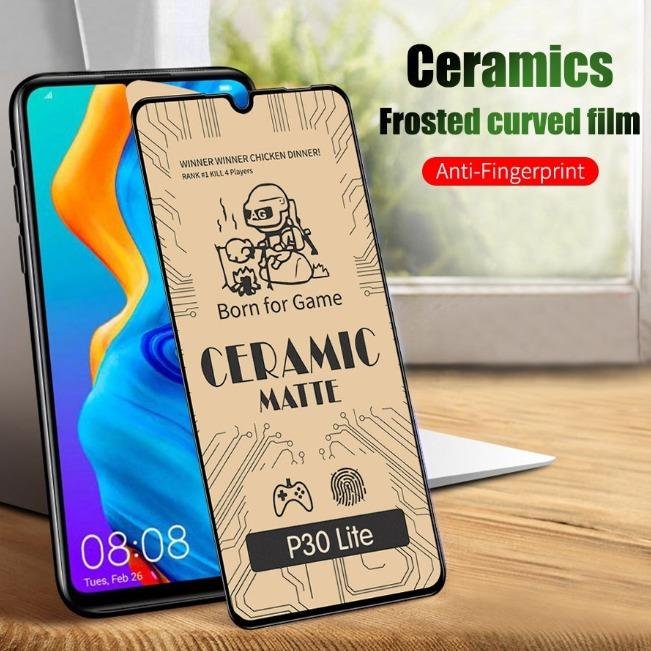 گلس هواوی P30 Lite مدل سرامیکی مات محافظ صفحه نمایش نانو سرامیکی Original Matte Nano Ceramic Screen Pro