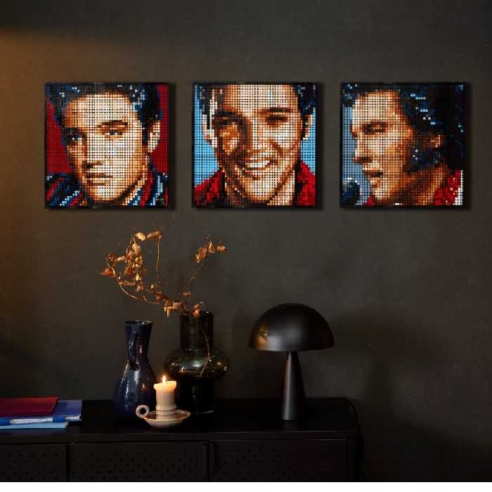 ست لگو سری آرت طرح الویس پریسلی کد 31204
Lego Art Elvis Presley The King 31204