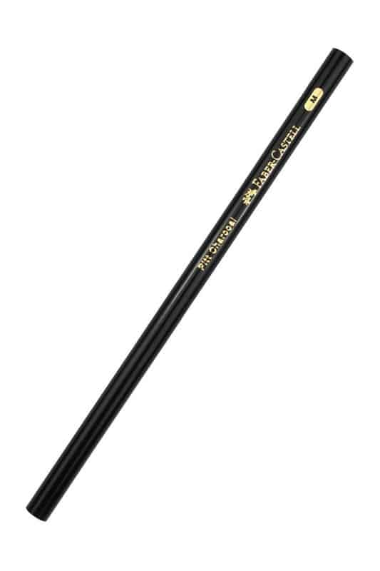 ذغال طبیعی پیت مونوکروم متوسط pitt charcoal 117400 M فابر کاستل