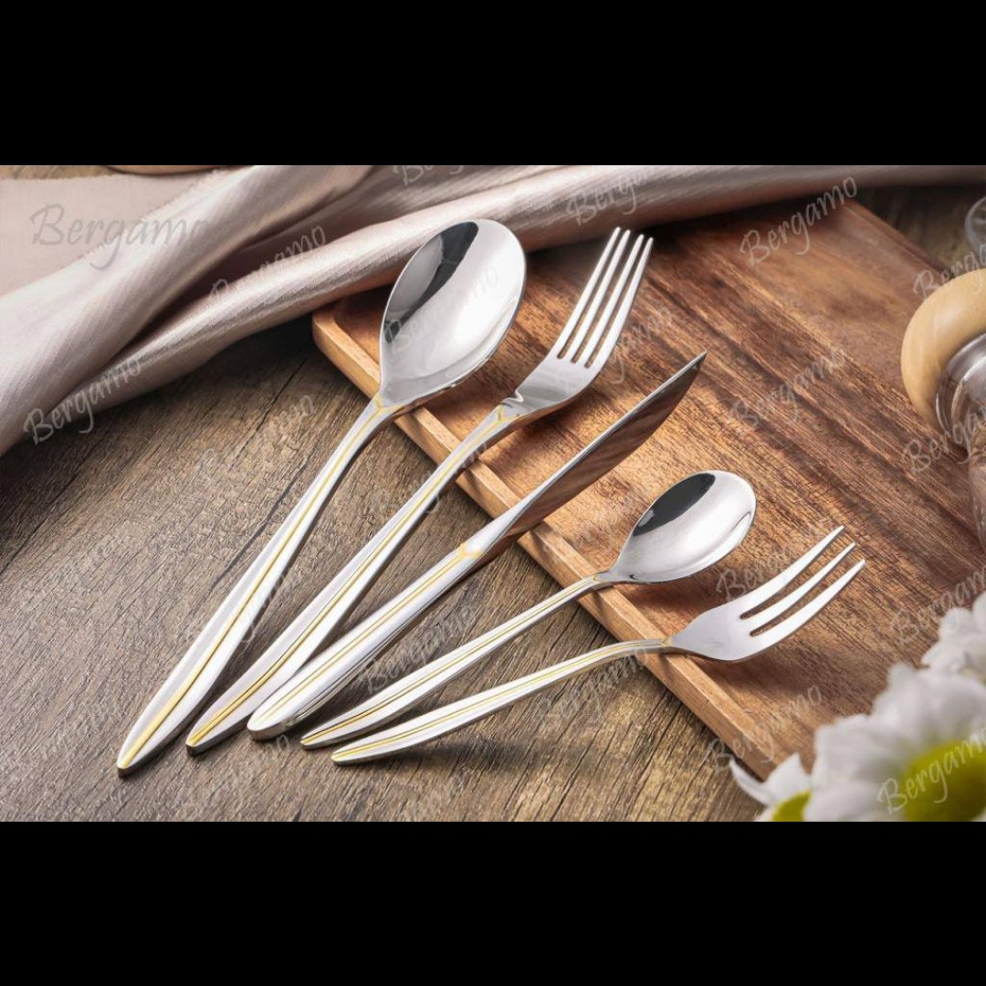 سرویس قاشق و چنگال رومیزی 12 نفره کد 205