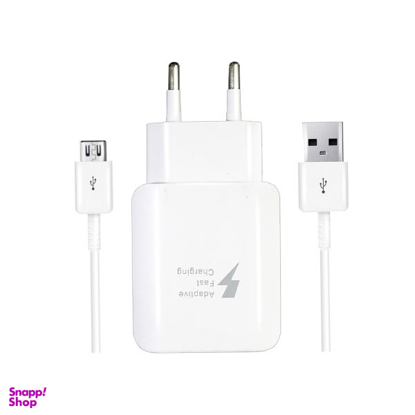 شارژر دیواری مدل EP-TA800 به همراه کابل تبدیل microUSB غیر اصل