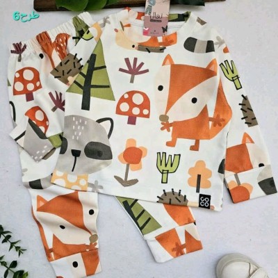 ست بلوزشلوار خواب پسرانه رابید