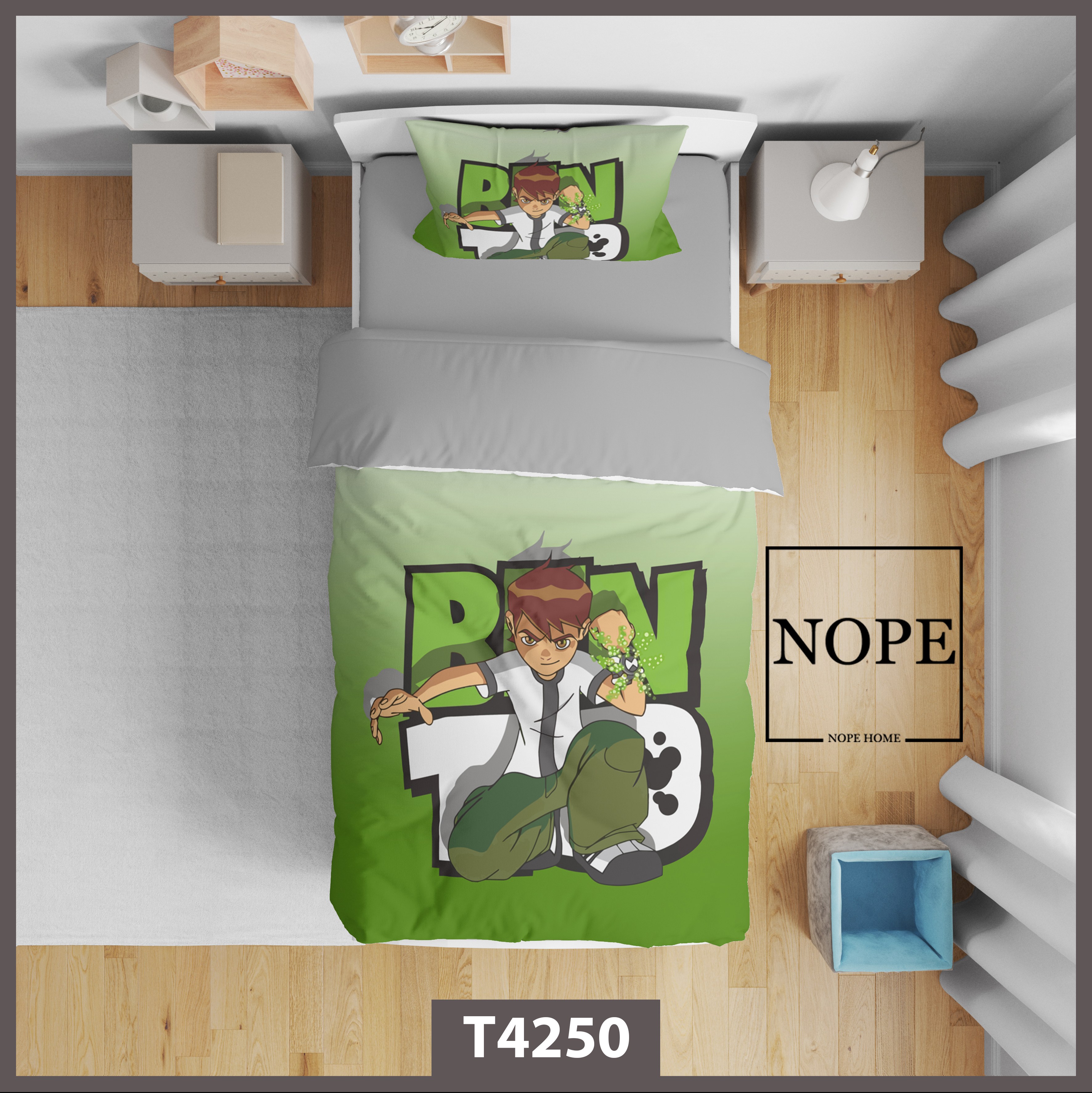 روتختی 4250 یک نفره  5 تکه