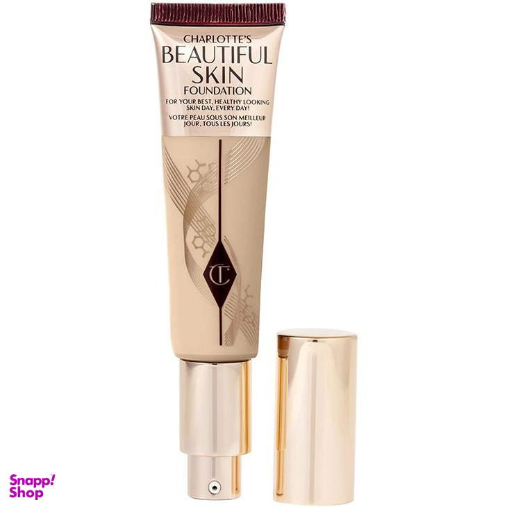 کرم پودر شارلوت تیلبری مدل Beautiful Skin شماره 4Warm Chaud حجم 30 میلی لیتر