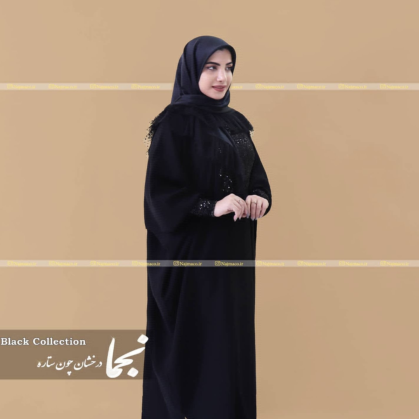 عبا سفارشی ( این آیتم برای مشتریانی است که کار سفارشی میخواهند ) عبای تابان با افزایش سایز