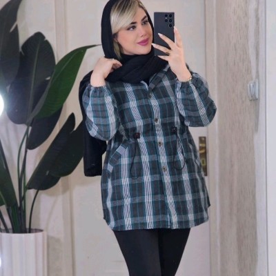 مانتو اسپرت زنانه پشمی مدل مانتو پشمی برکه
